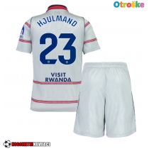 Otroške Nogometnih dresov Atletico Madrid Morten Hjulmand #23 Tretji 2026-27 Kratki rokavi (+ hlače)